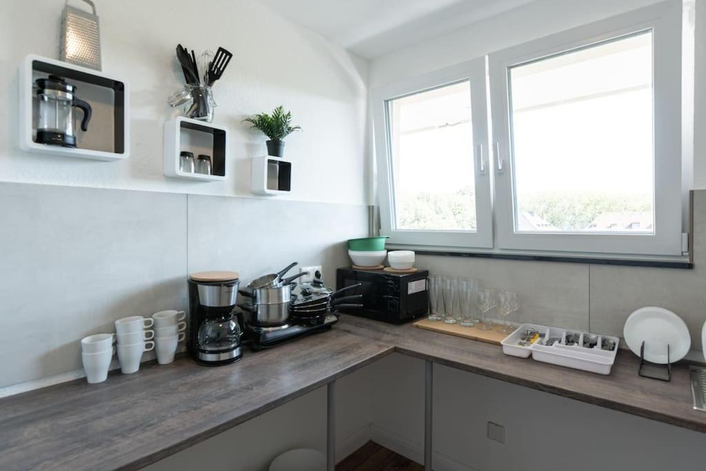 Nature Inspiration Apartment With Balcony & Grill Bbq In Duisburg Mitte Central Station 10 Mins & Big Tv With Photo Lights Zewnętrze zdjęcie